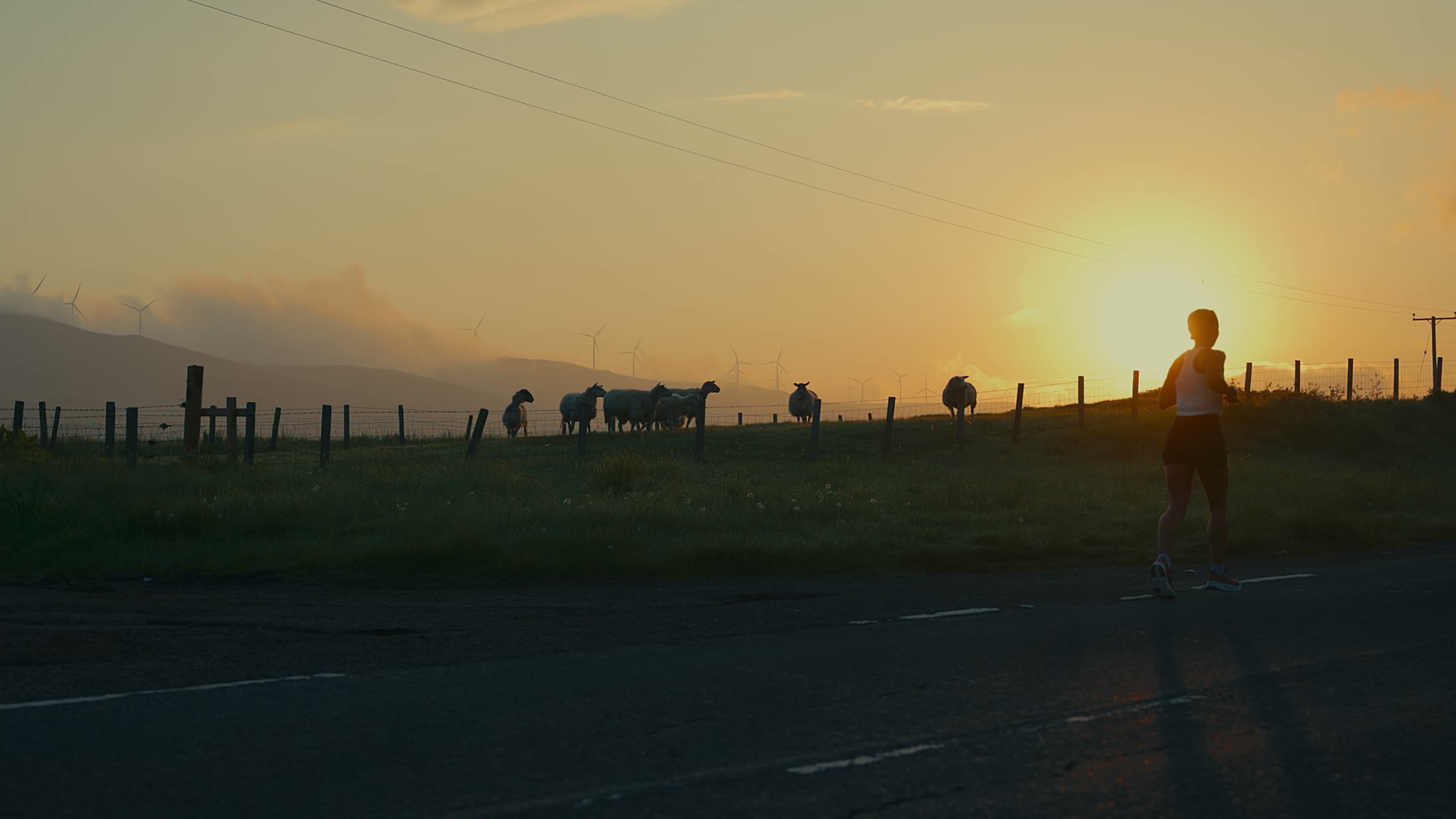 Three Peaks World Record, a still I shot on location